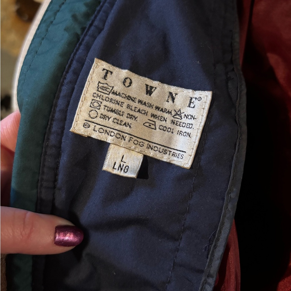 Towne by London Fog Jacket - muted red